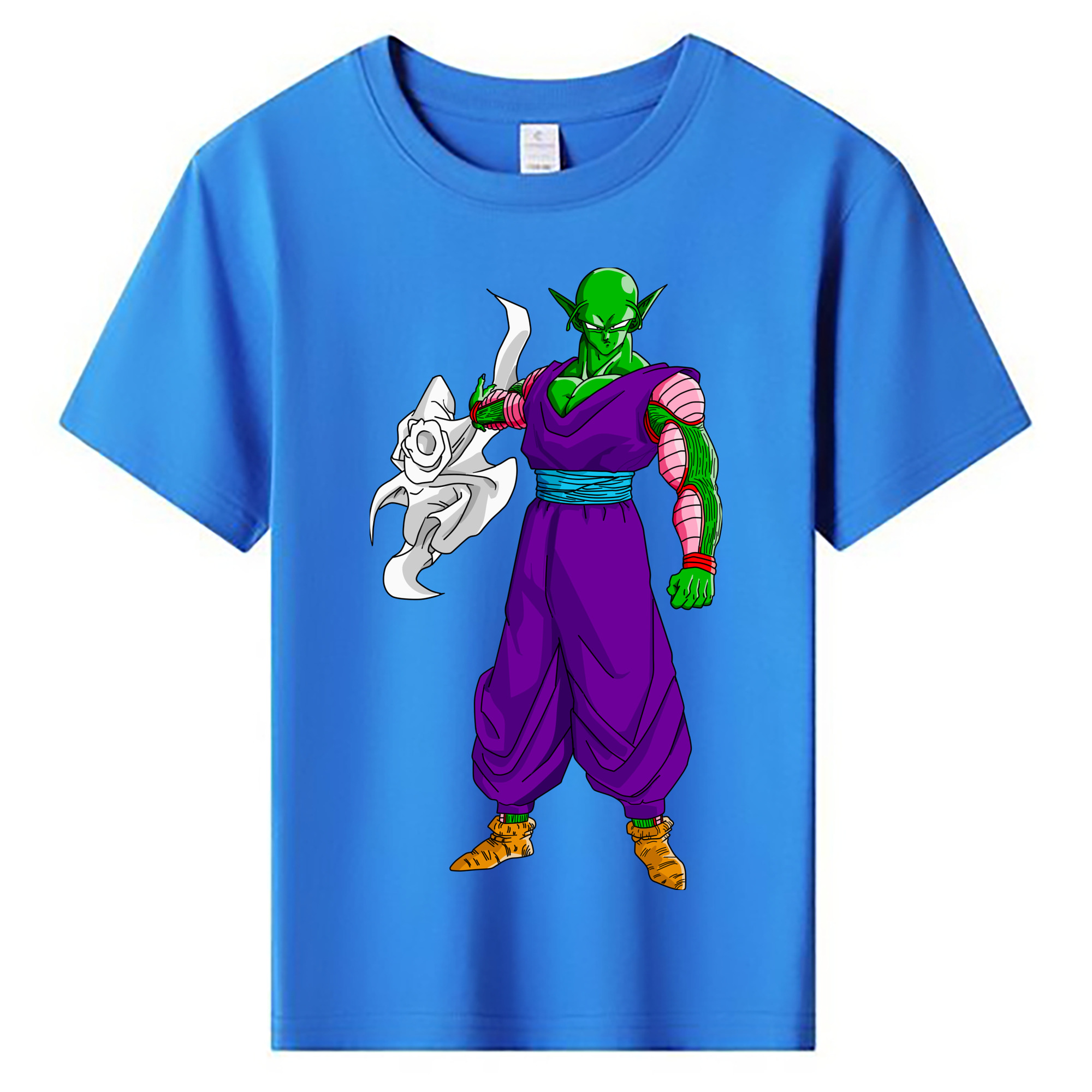 （画像用） ドラゴンボール ピッコロ DRAGON BALL Piccolo 綿100％キッズTシャツ（フロントプリント）